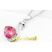 Подвеска SWAROVSKI Лебедь сердце