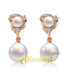 Золотые серьги Chanel Gemma
