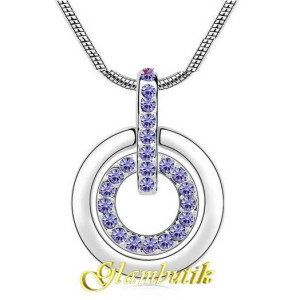 Подвеска SWAROVSKI Сьюи фиолет 