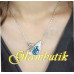 Подвеска SWAROVSKI Лебедь с кристаллом