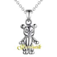 Подвеска Tiffany-style Мишка