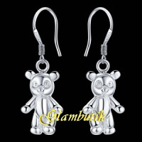 Серьги Tiffany-style Мишки