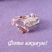 Кольцо Swarovski Сверкающая лягушка