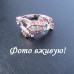 Кольцо Swarovski Сверкающая лягушка