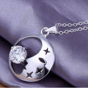 Подвеска в стиле Tiffany Месяц