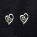 Ювелирные серьги Heart to Heart Emerald