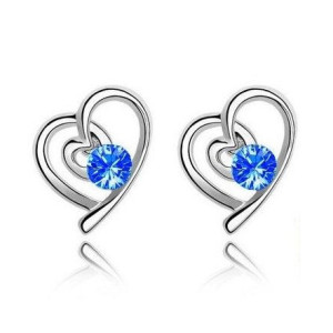 Ювелирные серьги Heart to Heart Sapphire