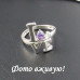 Кольцо в стиле Tiffany Love с цирконом