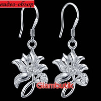 Серьги Tiffany-style Цветочки