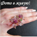 Эксклюзивное кольцо Цветочная роскошь