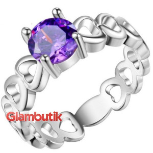 Кольцо в стиле Tiffany Любовный ноктюрн