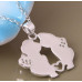 Подвеска Tiffany Поцелуйчики ангелочков