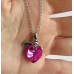 Подвеска SWAROVSKI Сердце с узелком