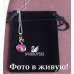 Подвеска SWAROVSKI Лебедь сердце