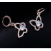 Серьги Chopard Шарм Butterfly