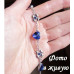 Браслет SWAROVSKI Сердца в цветах