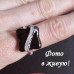 Серебрённое кольцо Изящество