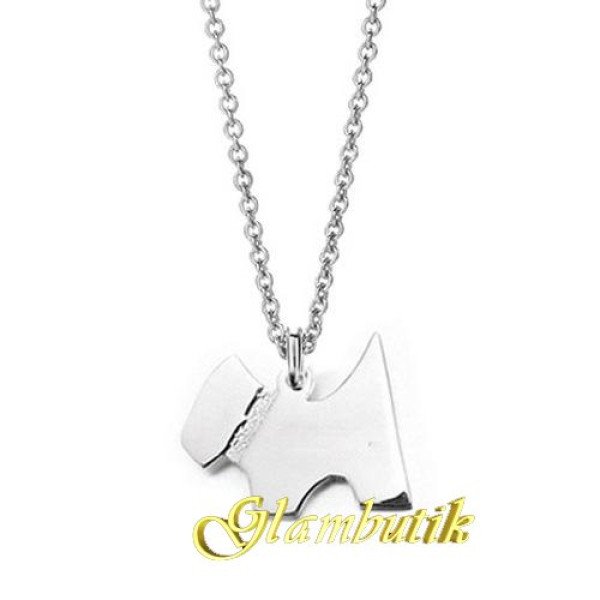 Подвеска на цепи Tiffany Собачка