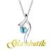 Ювелирный комплект Deborah blue