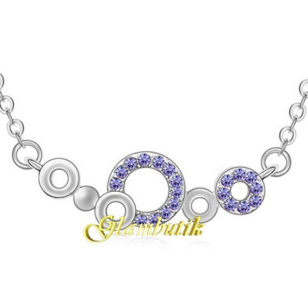 Подвеска SWAROVSKI Тэа фиолет 