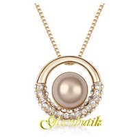 Подвеска CHANEL Мисси карамель