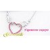 Подвеска SWAROVSKI Сердце на крыльях