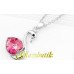 Подвеска SWAROVSKI Лебедь сердце