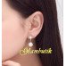 Золотые серьги Chanel Gemma