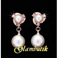 Золотые серьги Chanel Gemma