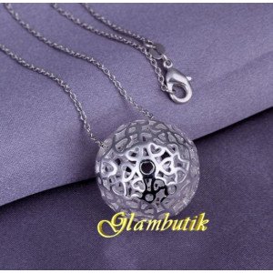 Подвеска на цепи Tiffany Любовный шарик