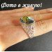 Кольцо Мистический топаз в ажуре 