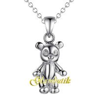 Подвеска Tiffany-style Мишка