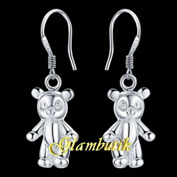 Серьги Tiffany-style Мишки