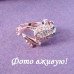 Кольцо Swarovski Сверкающая лягушка