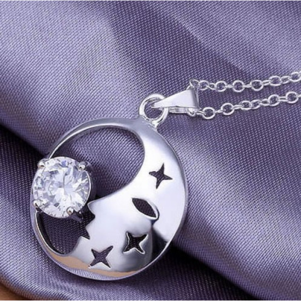 Подвеска в стиле Tiffany Месяц