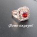 Ювелирное кольцо Изящество Garnet
