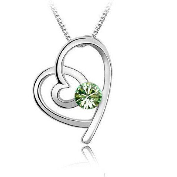 Ювелирная подвеска Heart to Heart Emerald
