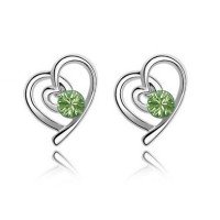 Ювелирные серьги Heart to Heart Emerald