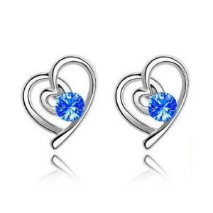 Ювелирные серьги Heart to Heart Sapphire