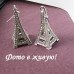 Серьги Эйфелевые башни Swarovski – 1813