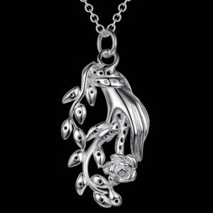 Подвеска Tiffany Цветок в руке