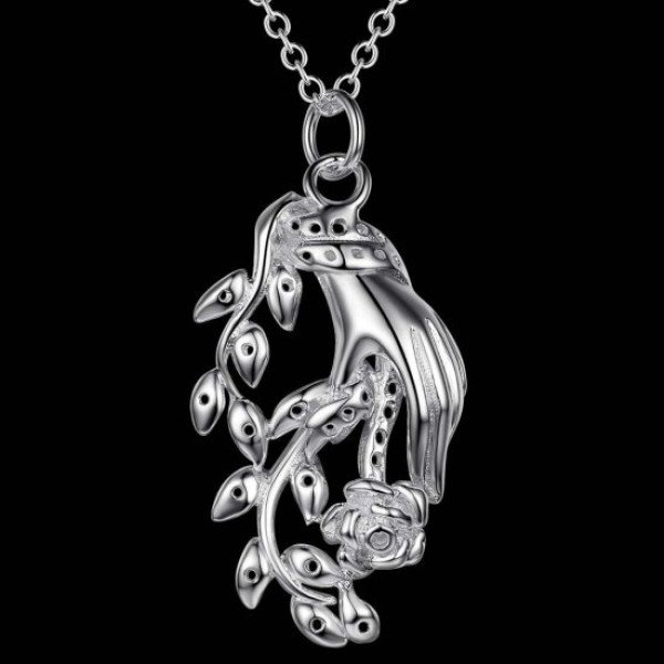 Подвеска Tiffany Цветок в руке