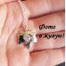 Подвеска Tiffany Клён с цирконом