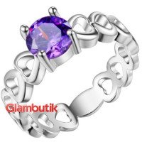 Кольцо в стиле Tiffany Любовный ноктюрн