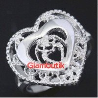 Кольцо Tiffany Большое сердце