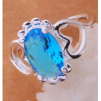Кольцо в стиле Tiffany Небесная дымка