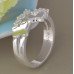 Кольцо в стиле Tiffany Бабочка в кристаллах