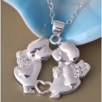 Подвеска Tiffany Поцелуйчики ангелочков
