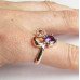 Кольцо в стиле Chopard Фиолетовый соблазн