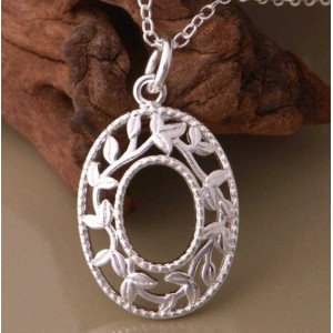 Подвеска Tiffany Растительный овал